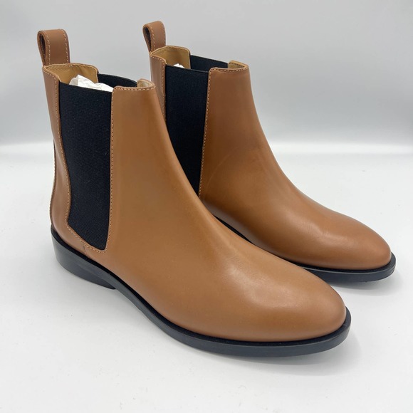 Everlane Womens The New Modern Chelsea Ankle Boots Brown Size 5.5 Leather - Picture 12 of 12